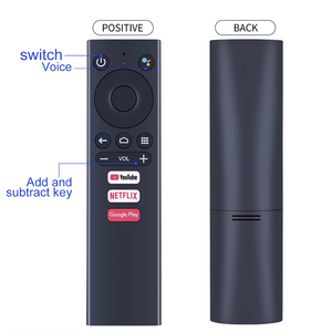 Aoluo <span class=keywords><strong>TV</strong></span> thông minh với giọng nói điều khiển từ xa cho ematic 4K UHD Android <span class=keywords><strong>TV</strong></span> Box agt418 agt419 - Product Image 3