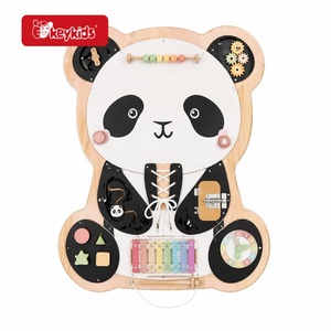 Tavola Attività in <span class=keywords><strong>Legno</strong></span> a Forma <span class=keywords><strong>di</strong></span> <span class=keywords><strong>Aereo</strong></span> Premium con Ingranaggi, Labirinto <span class=keywords><strong>di</strong></span> Perline e Pulsanti Luminosi per Bambini - Ingrosso W12D964 - Product Image 5