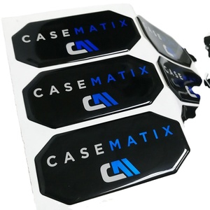 Tùy Chỉnh 3d Dính Không Thấm Nước Vinyl Sticker Epoxy Sticker Thả Keo Nhãn Dán - Product Image 1