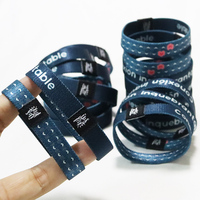 Bracelet élastique réversible en polyester pour impression par sublimation Kofei, avec étiquette tissée personnalisée, respectueux de l'environnement