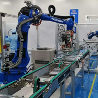 Robot Palletizing Beban Berat Robot Penanganan Industri YASKAWA GP180 untuk Industri Makanan, Kimia, dan Pupuk