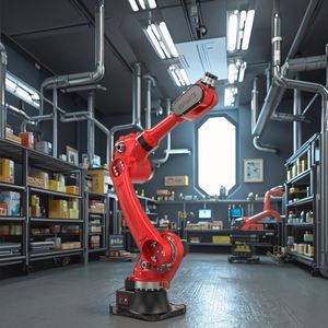 Bras robotique six axes entièrement automatique BRTIRWD1506A, commande PLC, entraînement servo-électrique, indice de protection IP54, haute précision 0,05 mm, moteur - Product Image 3