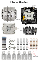 Prix de gros 65A AC Contacteur magnétique S-T65 industriel 3 pôles 3 phases 220V 380V 415V Din Rail Mount