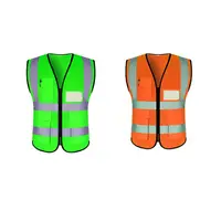 Chaleco reflectante para correr, chaquetas de seguridad de alta visibilidad, ropa de seguridad, venta al por mayor