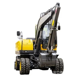 Excavadora de Ruedas de 10 Toneladas con Cucharón en Oferta, Adecuada para Minería a Cielo Abierto - Product Image 1