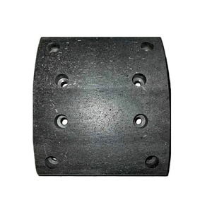 Matériaux composites en fibre Hendrik Bridge, plaquettes de frein à tambour Delong pour frein avant. - Product Image 1