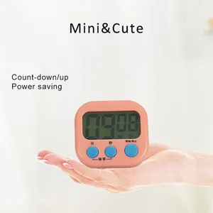 Digital Timers EMAF Set Time Reminder Magnetic Oven Electronic Digital Kitchen Cooking Cute Countdown Alarm Timer Tea Study Timer For Promotion