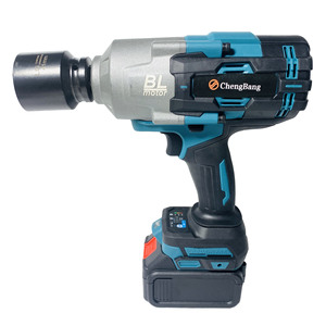 Llave de Impacto Inalámbrica Recargable de Litio de 2100N.m, Llave Dinamométrica Inalámbrica de Alta Resistencia de 3/4" para Reparación de Neumáticos de Camiones y Automóviles - Product Image 3