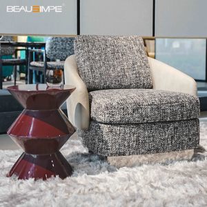 <span class=keywords><strong>Tavolino</strong></span> minimalista in travertino con piano in vetro artigianale e base in pietra naturale, personalizzabile per soggiorno - Product Image 2