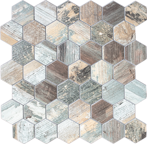 Hot 3d Decorative Wall Panel Peel and Stick <strong>Hexagon</strong> Metallic <strong>Wallpaper</strong> - Product Image 6