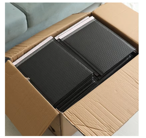 Bolsas <span class=keywords><strong>de</strong></span> correo <span class=keywords><strong>de</strong></span> espuma biodegradable personalizables, envío urgente, plástico <span class=keywords><strong>de</strong></span> burbujas <span class=keywords><strong>de</strong></span> polietileno reciclado, embalaje <span class=keywords><strong>de</strong></span> Chocolate, logotipo personalizado impreso - Product Image 2