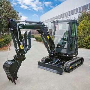 Envío Gratis Mini Excavadora EPA Motor <span class=keywords><strong>3</strong></span>,5 Ton Crawler Micro Digger <span class=keywords><strong>5ton</strong></span> <span class=keywords><strong>3</strong></span> ton Granja hidráulica Excavadora pequeña para la venta