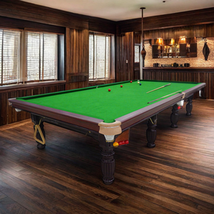Nouvelle table de <span class=keywords><strong>billard</strong></span> et de snooker en bois massif de style <span class=keywords><strong>anglais</strong></span>, spécifications américaines, avec ardoise et coussin en MDF - Product Image 2