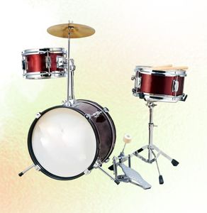 Juego de <span class=keywords><strong>batería</strong></span> para niños al por mayor 3 tambores 1 platillo rendimiento <span class=keywords><strong>profesional</strong></span> - Product Image 2