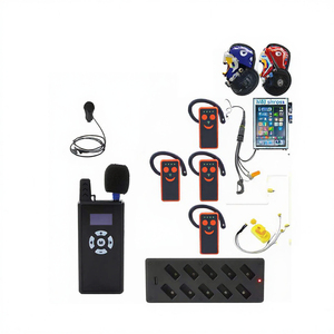 Système de guide touristique sans fil 2,4 G avec écouteurs, kit de 10 récepteurs, émetteur et base de charge - Product Image 3
