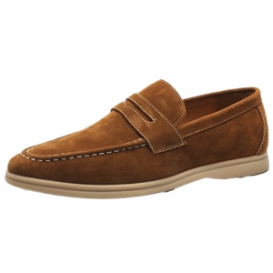 Chaussures habillées pour hommes les plus vendues, mocassins décontractés à enfiler, semelle extérieure en caoutchouc, tendance mode, mariage, affaires, PU, été, automne - Product Image 2
