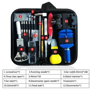 Kit <span class=keywords><strong>de</strong></span> herramientas <span class=keywords><strong>de</strong></span> reparación <span class=keywords><strong>de</strong></span> <span class=keywords><strong>reloj</strong></span> inteligente, abridor <span class=keywords><strong>de</strong></span> <span class=keywords><strong>reloj</strong></span> inteligente, barra <span class=keywords><strong>de</strong></span> resorte, destornillador, 147 piezas - Product Image 3