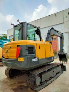 รถขุดตีนตะขาบ Volvo EC60 มือสอง สำหรับงานก่อสร้างหนัก รุ่น EC60DL EC140DL EC240D EC210DL น้ำหนัก 6 ตัน พร้อมเกียร์ แบริ่ง มอเตอร์ PLC - Product Image 3