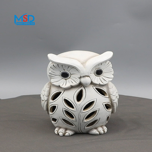 MSD Moderner Stil Neue Magische Fantastische Tier-Harz-LED Weiße Kuhkopf-Lampe Statue Weihnachtsgeschenk USB-Anschluss Schalter Beleuchtung - Product Image 3