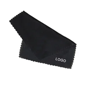 Custom Printing Logo Sunglasses Clean Cloth Microfiber Lens Cleaning Cloth