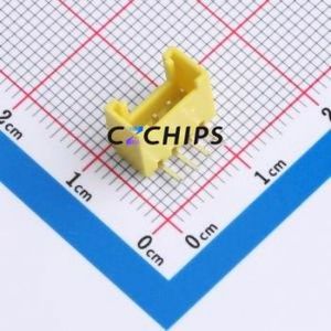 WAFER-HY2.0-4PWZ-H62 Wire-to-Board Pin Header Bent Lead Through Hole,P=2mm Connector 1x4P 2mm Right Angle Insert HY - Product Image 1