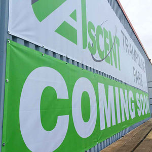 Striscione in Rete di Poliestere Vinilico 230g Personalizzato per Esterni, <span class=keywords><strong>Antivento</strong></span>, con Asta in Fibra di Vetro e Colori CMYK - Product Image 6