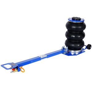 DB 3T Blue Color Triple Bag Air Jack Pneumatic Jack with 3 Bag 6600lbs Lifting Capacity Easy-Collapsing Terrain - Product Image 6