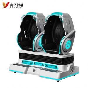 ห้องประสบการณ์ 9dvr เก้าอี้ไข่คู่ ระบบตรวจจับร่างกาย สนามเด็กเล่นในร่มยอดนิยม วิทยาศาสตร์ ความรู้ ความบันเทิง อุปกรณ์ VR เกม - Product Image 5
