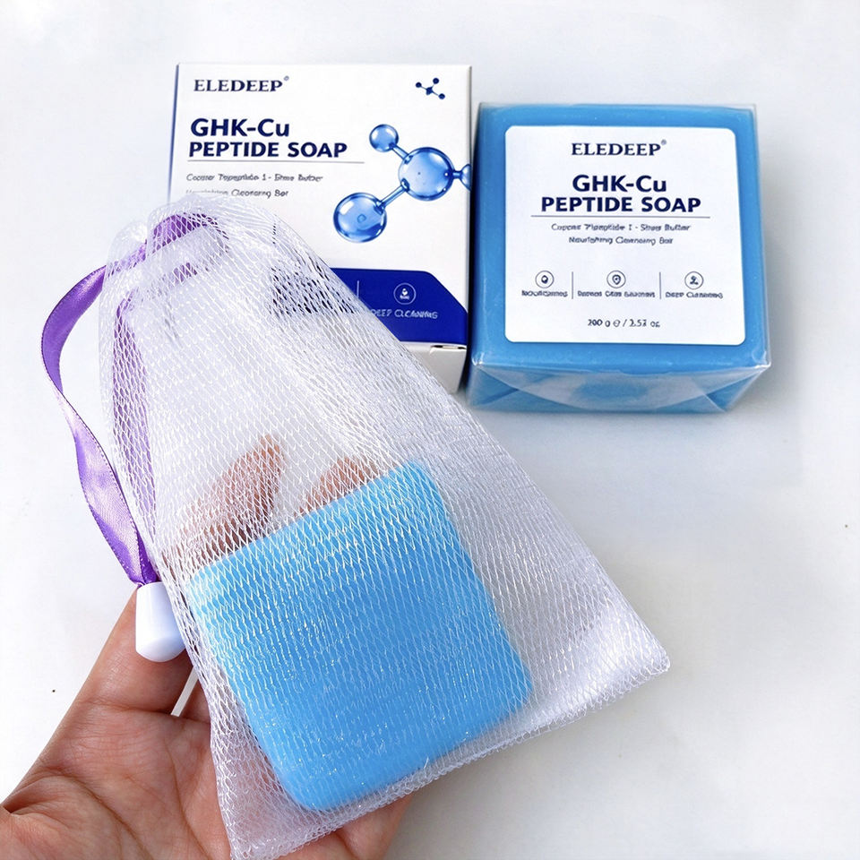 Private Label GHK-Cu Copper Peptide Soap for Face and Body With ...