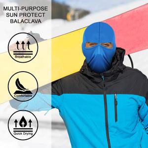 Balaclava in Seta Ghiaccio Monocolore per Commercio all'Ingrosso, Antivento, Traspirante, Rinfrescante, Sportiva, Protezione Solare Estiva Integrale - Product Image 5