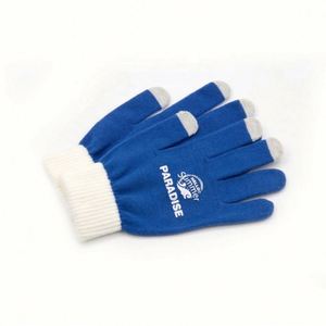 Venta Directa de Fábrica, Guantes de Moda con Pantalla Táctil, Guantes Tejidos Cálidos para Invierno - Product Image 1