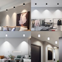 Éclairage intérieur sans garniture encastré vers le bas pour les plafonniers d'hôtel éclairage de rondelle de mur de plafond anti-éblouissement Downlight Led/Led Downlight