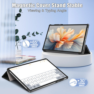 Support pliable Smart Sleep Wake Flip <span class=keywords><strong>Housse</strong></span> en cuir pour <span class=keywords><strong>tablette</strong></span> pour <span class=keywords><strong>Lenovo</strong></span> Yoga Pad Pro 12.7 2025 <span class=keywords><strong>Plus</strong></span> TB520FU Aimant Protéger Couverture - Product Image 2