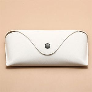 Estuche para Gafas de Sol de PU de Color Sólido, Ligero y Colorido, Estuche para Gafas de Cuero Duradero - Product Image 5