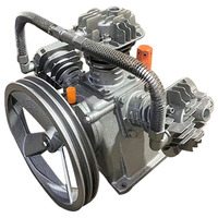 Compresseur d'air industriel à piston YiBang 2.2kw 3hp 8bar 115PSI 220L/min 7.76CFM JB 2065, pièces en acier moulé pour travaux de construction