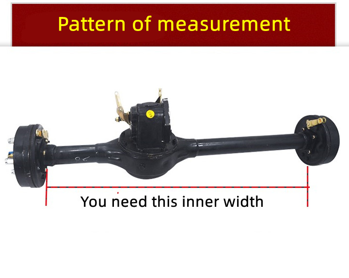 Тяжелый Электрический трехколесный велосипед, от 1 до 2 тонн, задняя ось, высокомощная приводная система, двигатель, барабанная тормозная система 2KW3KW5kW