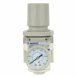 High Quality Adjustable Air Source Treatment Pneumatic Filter Regulator 1/8'' Pneumatic Air Filter Pressure Regulator