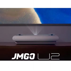 Envío <span class=keywords><strong>gratis</strong></span> JMGO U2 4K Tri-Color Ultra Short Throw Laser TV Proyector inteligente para películas y juegos y Strea - Product Image 3