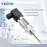 Transmitter Suhu Tahan Panas PT100 Industri Tipe Plug-in dengan Output Sinyal Terintegrasi RS485