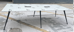 Dessus de <span class=keywords><strong>table</strong></span> en stratifié compact de couleur unie/12mm HPL Dessus de <span class=keywords><strong>table</strong></span> de cantine - Product Image 4