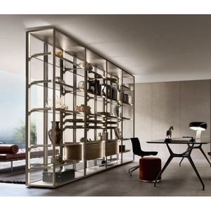 <span class=keywords><strong>Armoire</strong></span> de salon élégante <span class=keywords><strong>Armoire</strong></span> de salon avec portes vitrées - Product Image 4