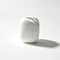 Bouteille en plastique compressible de 20 ml avec bouchon à boucle suspendue, conteneur portable vide pour liquides cosmétiques