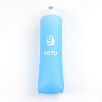 Bouteille d'eau pliable de 500 ml (16 oz) avec filtre pour la randonnée, les voyages, le camping en plein air