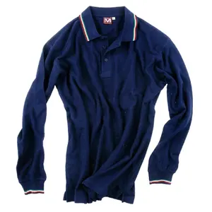 Polo de manga larga Becker Sport, merchandising corporativo - Product Image 1