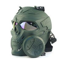 Sports de plein air cyclisme visage complet Paintball masque protection sécurité Durable CS masque tactique