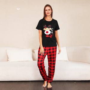 Offre Spéciale automne noël imprimer enfants fille garçon pyjamas à manches longues 2 pièces bébé vêtements <span class=keywords><strong>de</strong></span> nuit tenues - Product Image 1