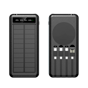 <span class=keywords><strong>Boîtier</strong></span> <span class=keywords><strong>de</strong></span> batterie externe pour panneau solaire JX <span class=keywords><strong>avec</strong></span> logo à 4 câbles intégré Support personnalisé Chargeur <span class=keywords><strong>sans</strong></span> <span class=keywords><strong>fil</strong></span> Type-C Powerbank pour téléphones mobiles - Product Image 1