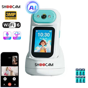 OEM Wifi <strong>Camera</strong> Online 3MP 360 Degree Rotation Motion Detection 2.8 Inch CMOS Sensor Cloud Mobile Wide Angle <strong>Wireless</strong> <strong>Camera</strong> - Product Image 1