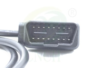 สายต่อ OBD2 16พินสายรัดริบบิ้นแบน OBD-II - Product Image 3