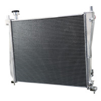 GTGMOTO 3-Reihen Aluminium-Kühler für 2011-2021 Jeep Grand Cherokee/Dodge Durango 3.6 5.7L